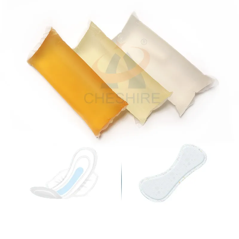 Wholesale Price Sanitary Pads Raw Materials Position Glue Position Adhesive for Making Sanitary Napkins