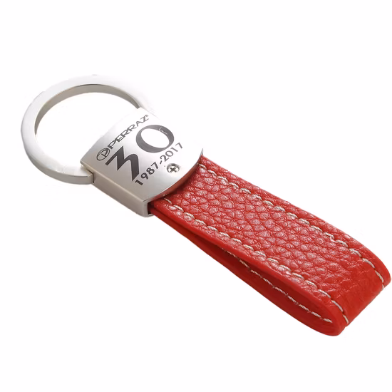 Ea123 Monogram Bear and Red Calf Shape PU Charm Custom Women Accessories Designer Inspired Keychains Wholesale Brand Luxury Leather Animal Keychain