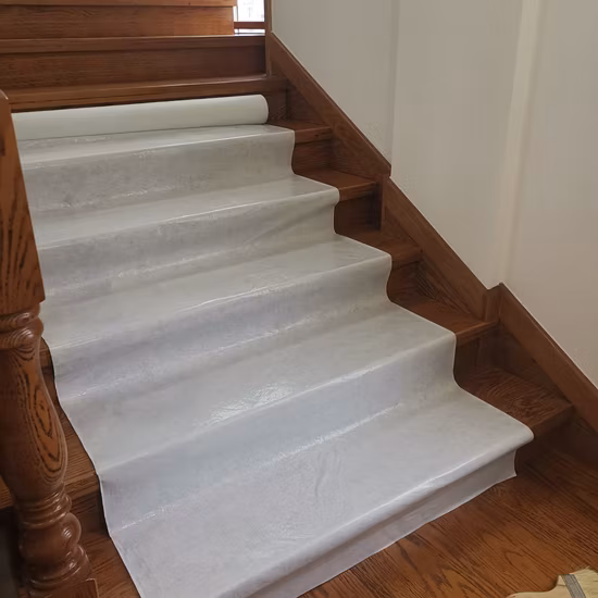 White Self Adhesive Protective Floorliner