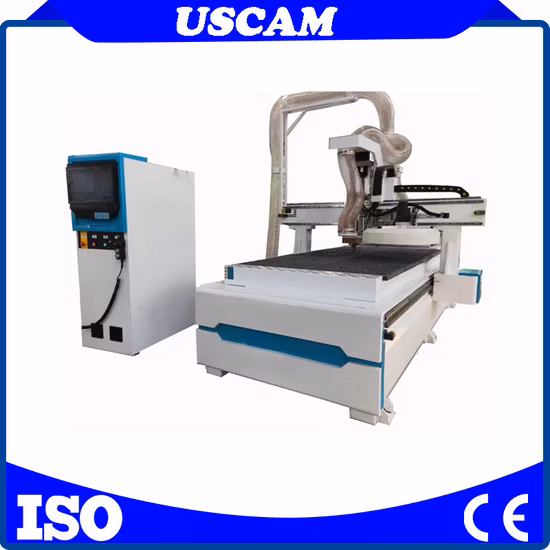 High Speed 1325 Carving Engraving Linear Atc CNC Router Machine for MDF Wood Indoor Decorations and Furniture with Rotary 4 Aixs Device