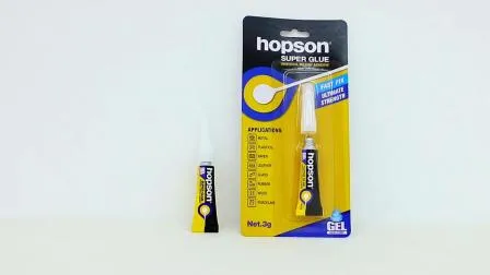 Waterproof 502 Plywood Glue Instant Bond Cyanoacrylate Adhesive Superglue Gel for Furniture 