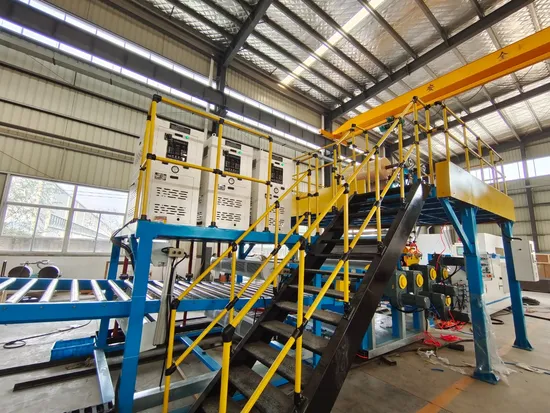 Flooring Industry Chain Spc Flooring Extruder Production Line