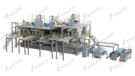 Construction Industry Used Nonwoven Fabric Machinery 3.2m Pet Spunbond Nonwoven Machine 