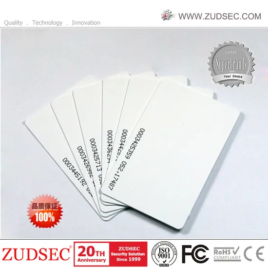 Printing 125kHz Tk4100 Proximity RFID Key Fob for Access Control 