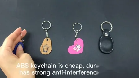 RFID Tk35 RFID 125kHz 13.56MHz Dual Frequency RFID Key Fob Keychain 