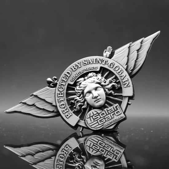 Personalized Craft Valentine Chrisitian Catholic Publicity Promotional Gift Necklace Fob Coin Badge Pendant Emblem Souvenir Key Chain