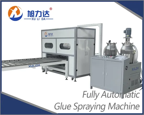 Uniform Coating Automatic Proportioning Glue Equipment for MGO Panels Fefrigerated Truck Body Panels with SGS Certificateus 