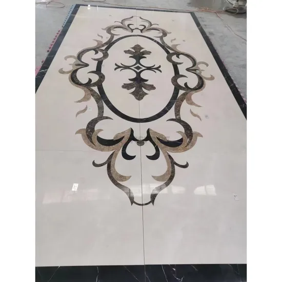 Starstone Marble Floor Design Patterns Luxury House Design Waterjet Border Medallion Marble Design 