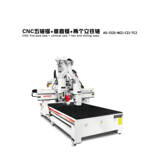 Discounted Price for CNC Five Axis 16 Milling Head Dual Station Woodworking Carving Machine in Furniture Advertising Industry 