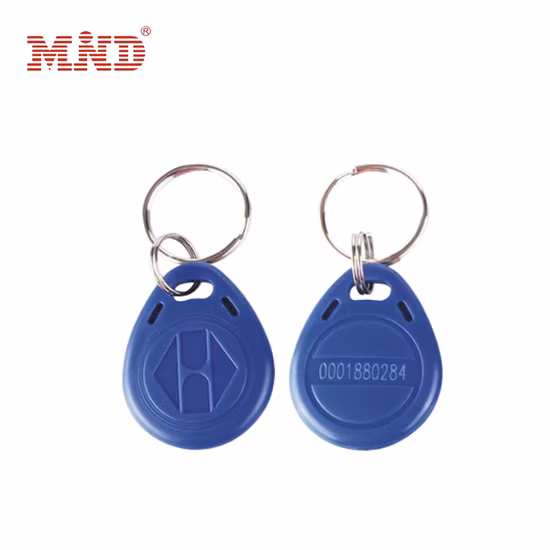 RFID ABS Keyfob Customized Printing Access Control Keychain