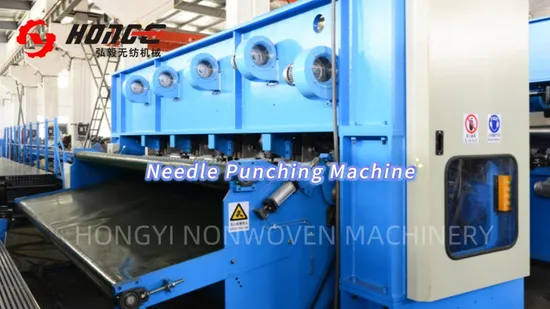 Denier Fiber Nonwoven Needle Punching Machine for Textile Industry with CE 