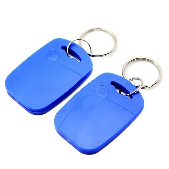 ABS Passive RFID Keytag RFID Keyfob NFC Tags for Access Control Management 