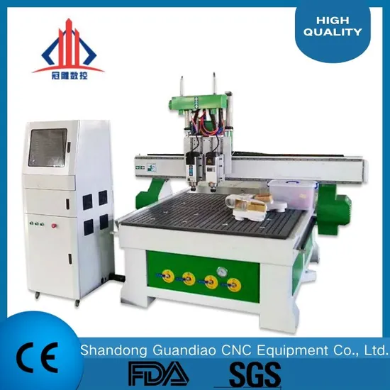 Ce FDA 1325 1530 Woodworking Wood Cutting Engraving CNC Router Machine for 3D Foam Furniture Industry 
