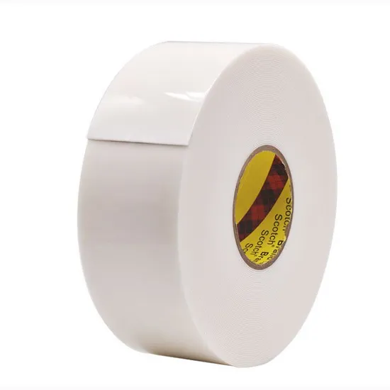3m 4951 4957 White 0.045thick Low Temp Acrylic Adhesive Foam Tape for Nameplates and Logos 