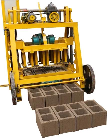 Small Walking Floor Tile Pavers Brick Block Making Machine Price 