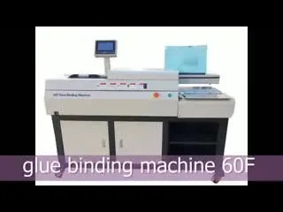 Office Use Hot Glue Binding Machine Multi Book Binding Equipment 